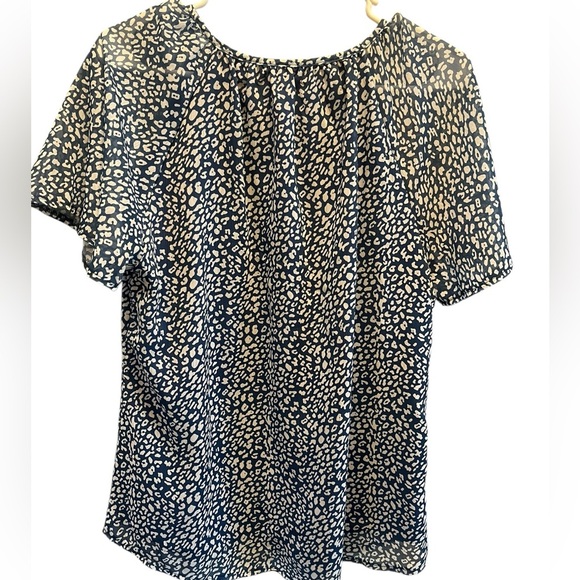 Leopard Print Dress Top Size M - Picture 6 of 6